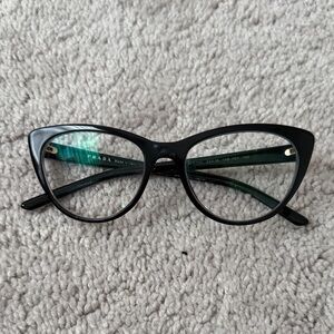 Prada Black Cat-Eye Eyewear